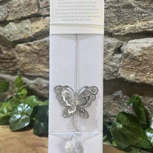 Butterfly Suncatcher Clear Crystal