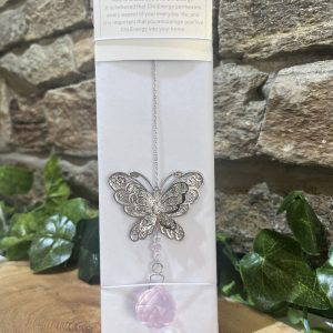 Butterfly Suncatcher Pink