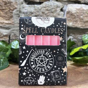 Spell Candles 6 Pink Emotional Healing