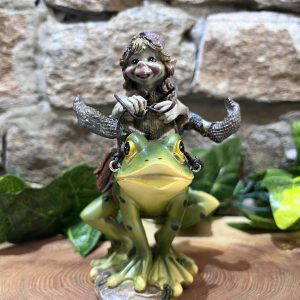 Pixie Rider On Frog