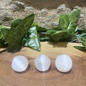 Selenite Crystal Tumble Mini Sphere