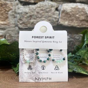 Crystal Ring Set Forest Spirit