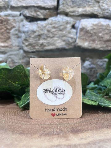 Citrine Crystal Earrings