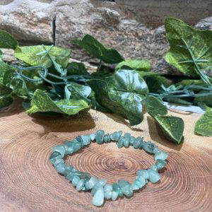 Crystal Chip Bracelet - Aventurine