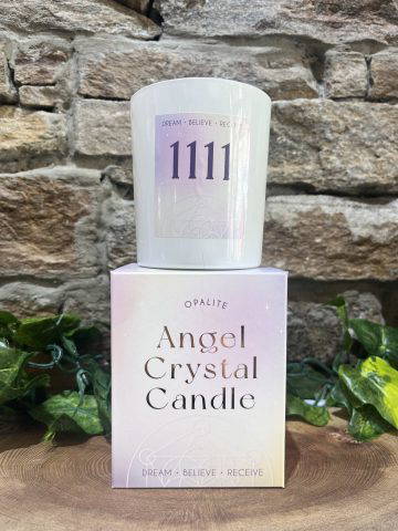 Angel Number 1111 Opalite Candle