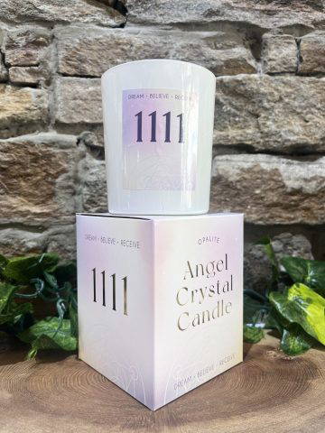 Angel Number 1111 Opalite Candle - Image 2