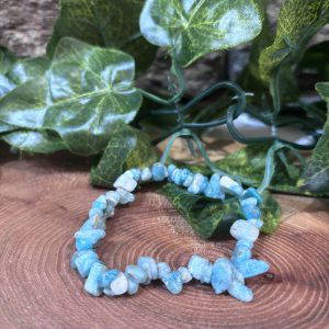 Crystal Chip Bracelet - Amazonite