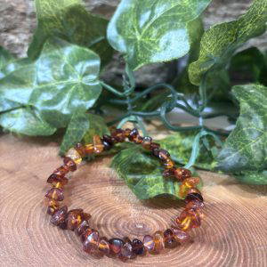 Amber Chip Bracelet
