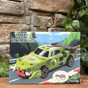 Mini Bricks Race Car Green