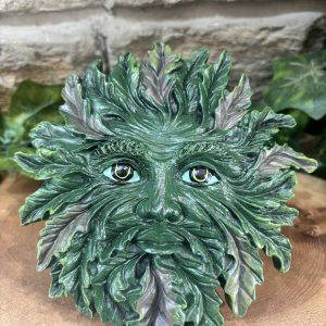 Green Man Wall Plaque