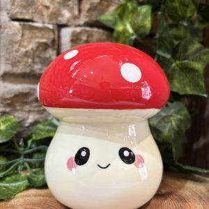 Happy Toadstool Money Bank