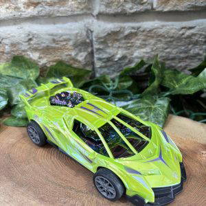 Friction Drift Sports Car Green