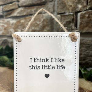 Little Life Ceramic Plaque