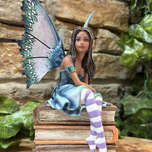 Fairy On Books Figurine