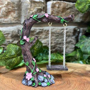 Little Pink Flower Fairy Swing