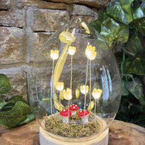 LED Flower & Mushroom Bell Light