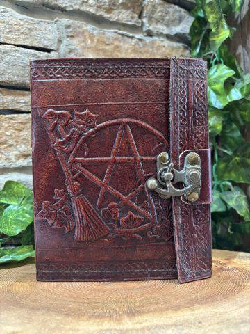 Pentagram & Ivy Journal With Hasp
