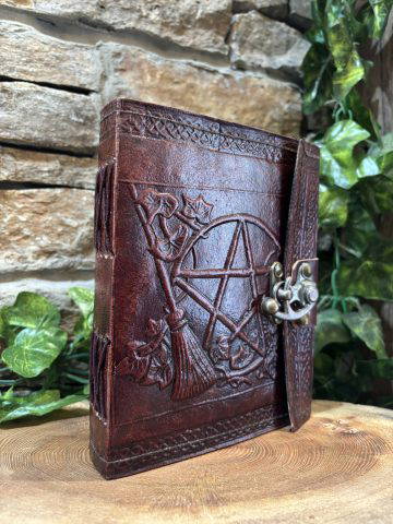 Pentagram & Ivy Journal With Hasp - Image 3