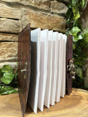 Pentagram & Ivy Journal With Hasp - Image 2