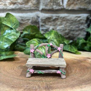 Miniature Flower Bench