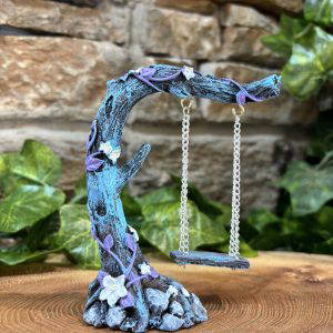 Little Lavender Flower Fairy Swing