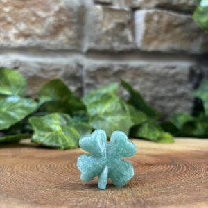 Aventurine Crystal 4 Leaf Clover