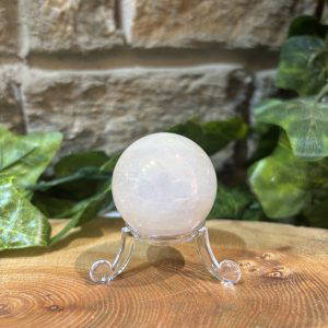 Rose Aura Quartz Crystal Sphere 4cm