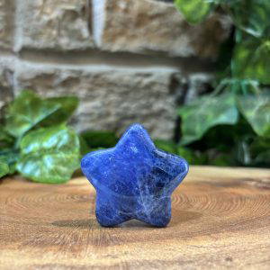 Sodalite Crystal Puff Star 4cm