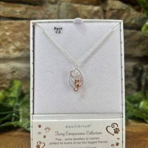 Moon Gazing Cat Necklace