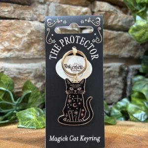 Magickal Black Cat Keyring