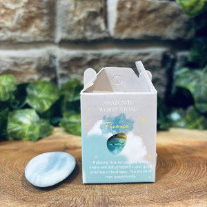 Crystal Worry Stone Amazonite