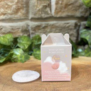 Crystal Worry Stone Rose Quartz