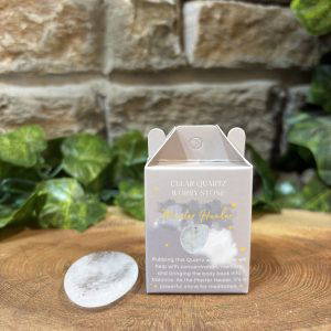 Crystal Worry Stone Clear Quartz
