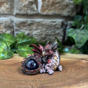 Crystal Orb Dragon Red