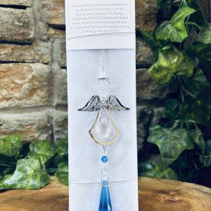 Angel Suncatcher Blue