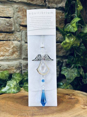 Angel Suncatcher Blue
