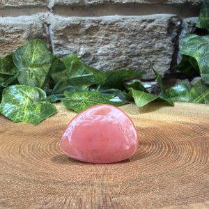 Cherry Quartz Crystal Worry Stone
