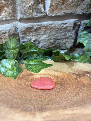 Cherry Quartz Crystal Worry Stone - Image 2