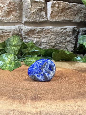 Lapis Lazuli Crystal Worry Stone