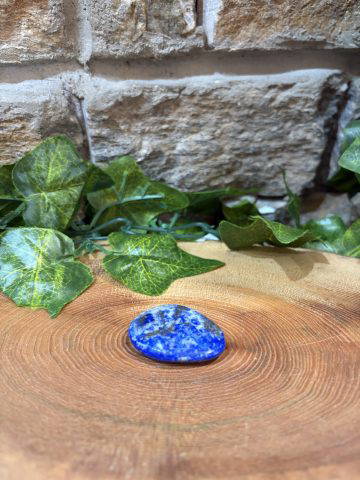 Lapis Lazuli Crystal Worry Stone - Image 2