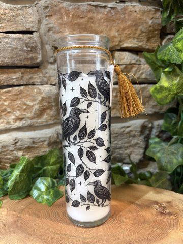 Nightshade Raven Candle