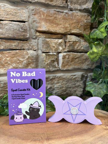 No Bad Vibes Spell Candle Kit