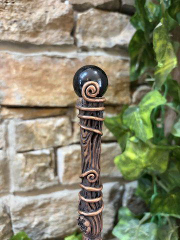 Obsidian Crystal Wand - Image 2