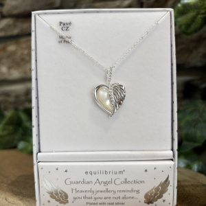 Angel Heart Pearl Necklace