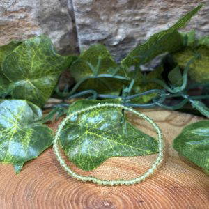 Peridot Crystal Faceted Bracelet