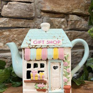 Ceramic Teapot Gift Shop House
