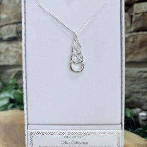 Celtic Knot Necklace 3 Loop