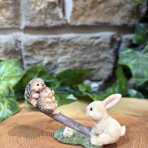 Miniature See-Saw Hedgehog & Bunny