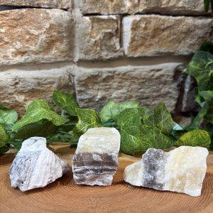 Zebra Calcite Crystal Rough 4cm