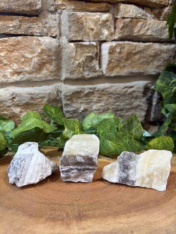 Zebra Calcite Crystal Rough 4cm